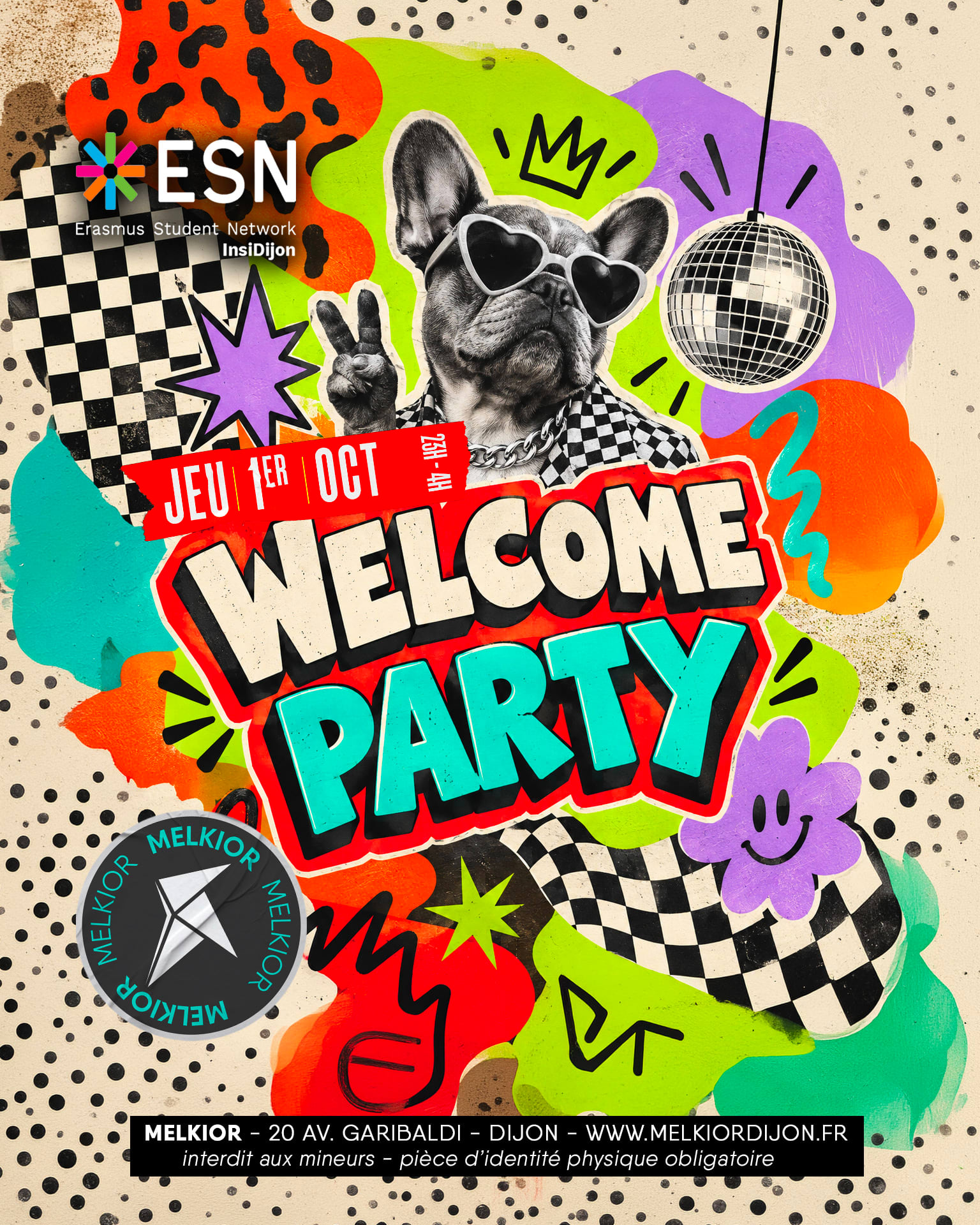 Soiree Etudiante - Esn - Jeudi 1er Octobre