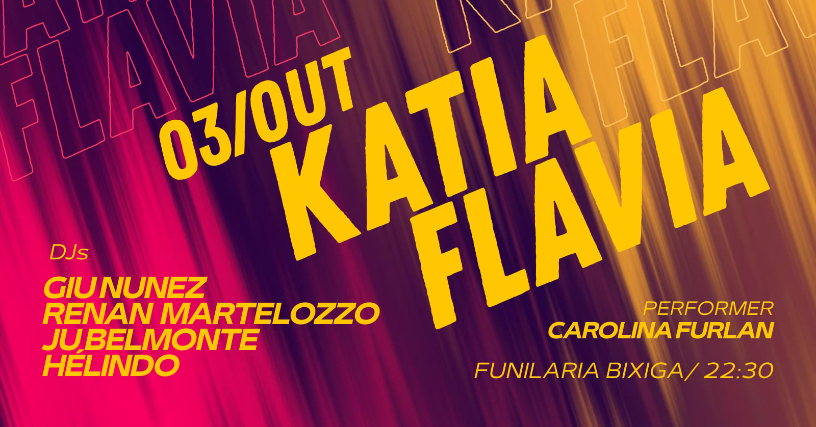 Katia Flavia Na Funilaria - 03/10 - Sabado