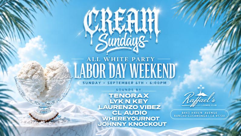 Labor Day Weekend C.R.E.A.M. Sundays