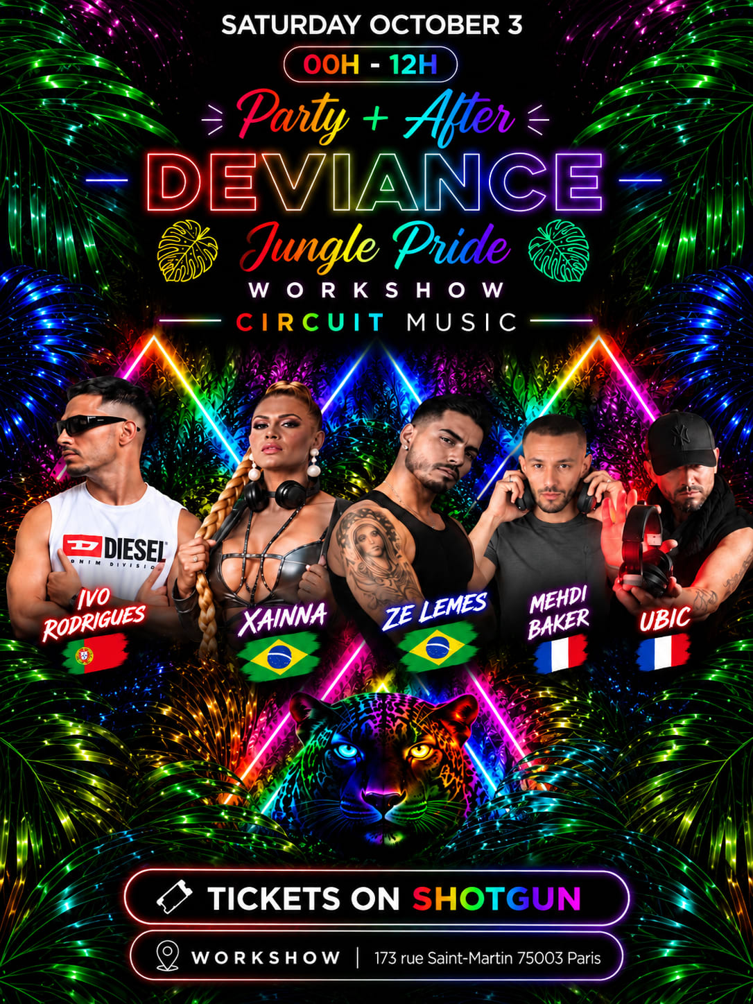 Deviance Paris Pride Party + After