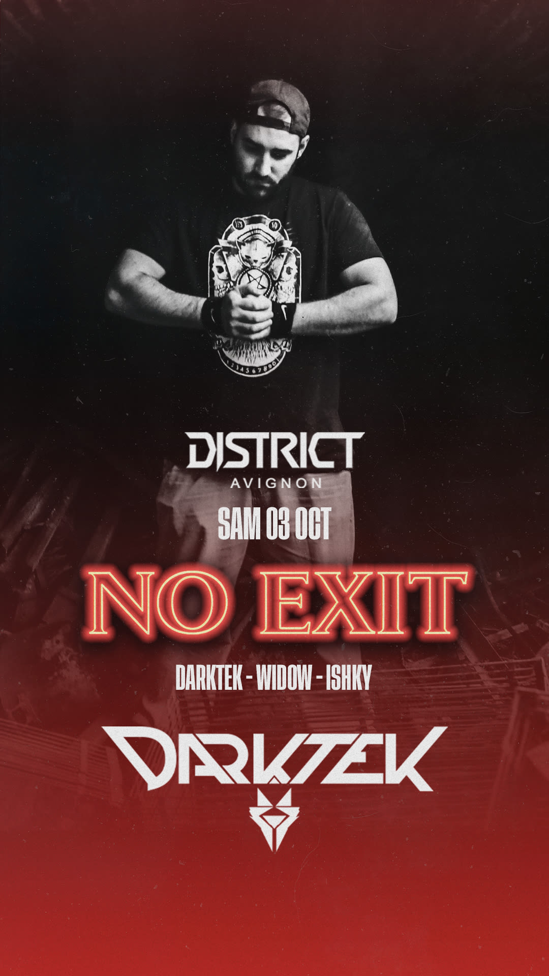 No Exit : (No Bpm Limit) Spécial Guest "Darktek"