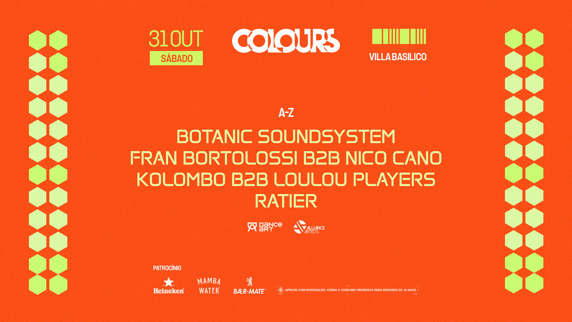 Colours W/ Kolombo B2b Loulou Players, Ratier E Mais.