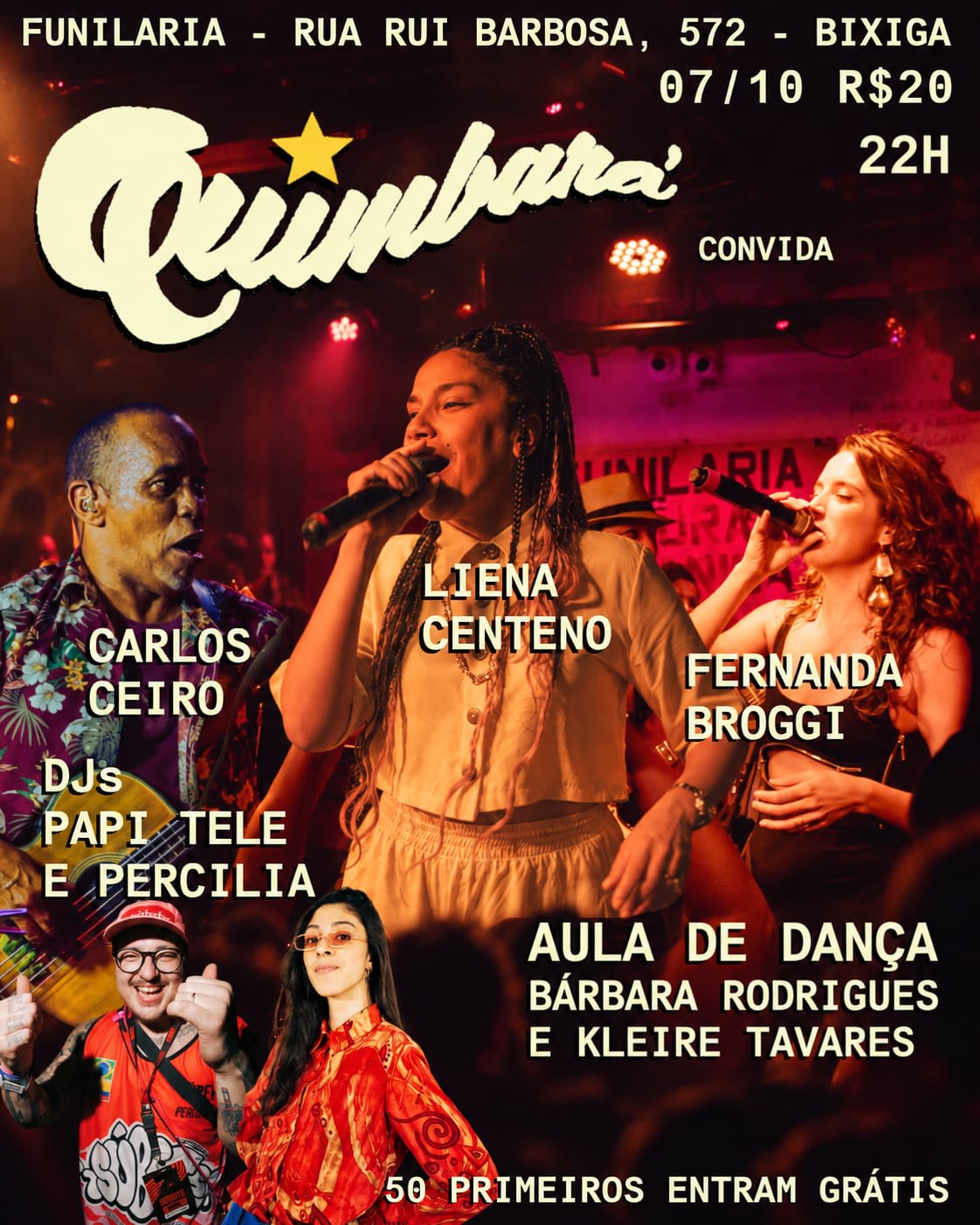 Quarta Latina Com Banda Quimbará Na Funilaria - 07/10