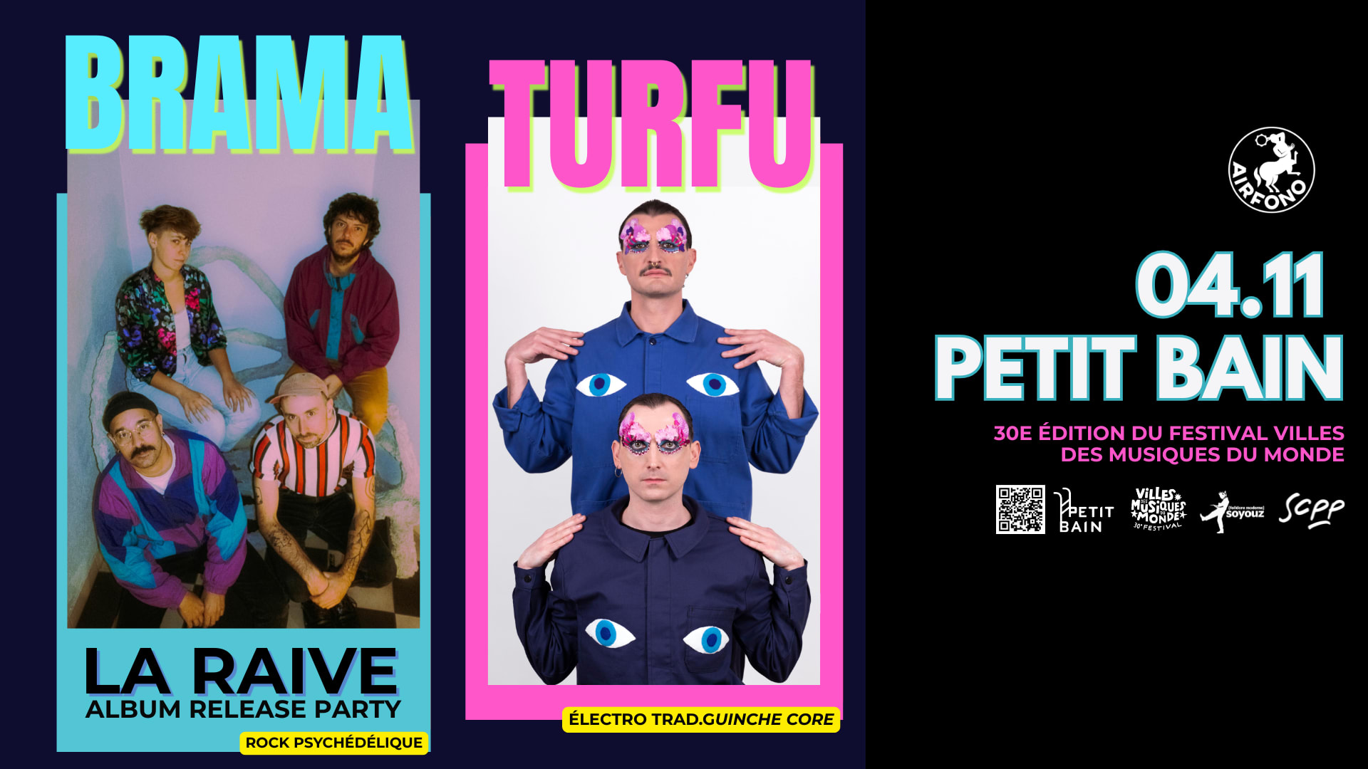 🌟 Brama: La Raive Release Party 🌟 Turfu 🌟