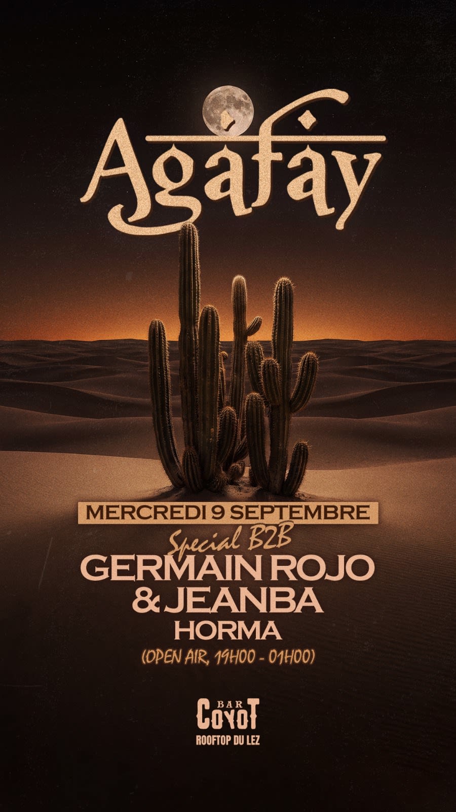 Agafay Open Air Rooftop 18 ( Septembre Édition )