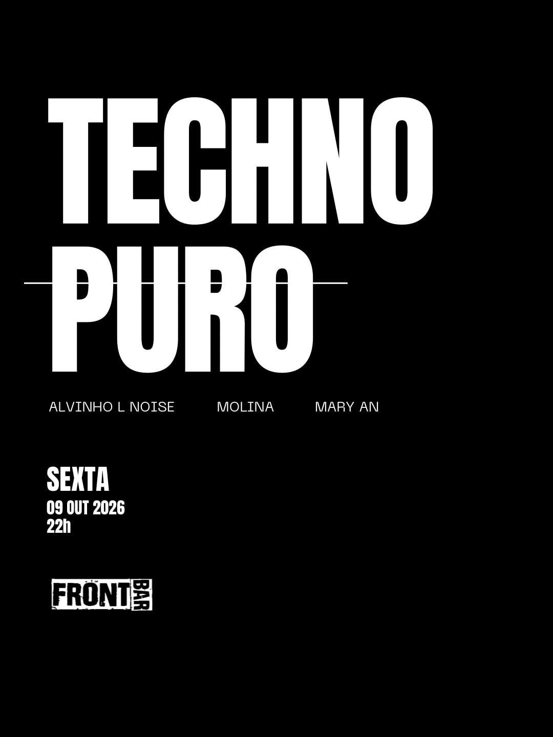 Techno Puro At Front Bar
