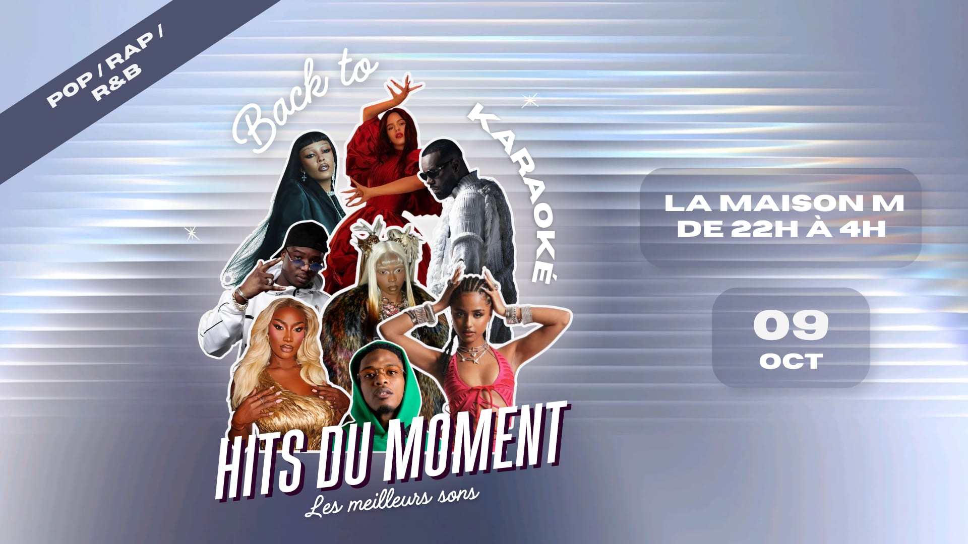 Back To Hits Du Moment + Salle Karaoké