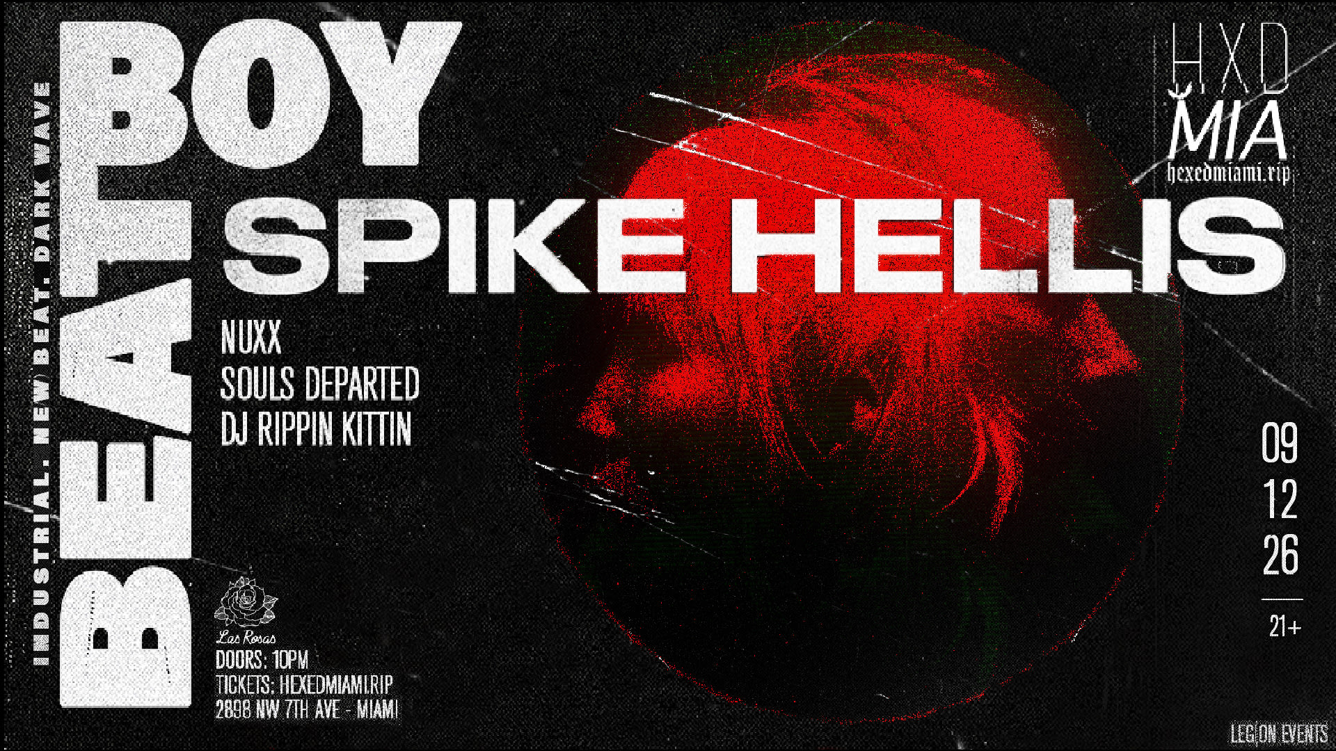 Beat Boy! Ft. Spike Hellis W/ Nuxx
