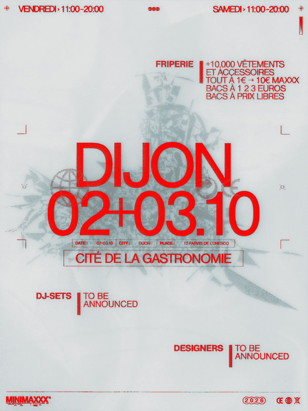 [Dijon] Friperie + Dj-Sets + Designers