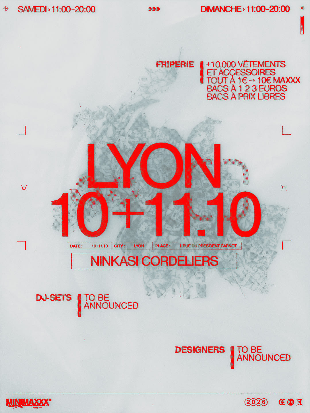 [Lyon] Friperie + Dj-Sets + Designers