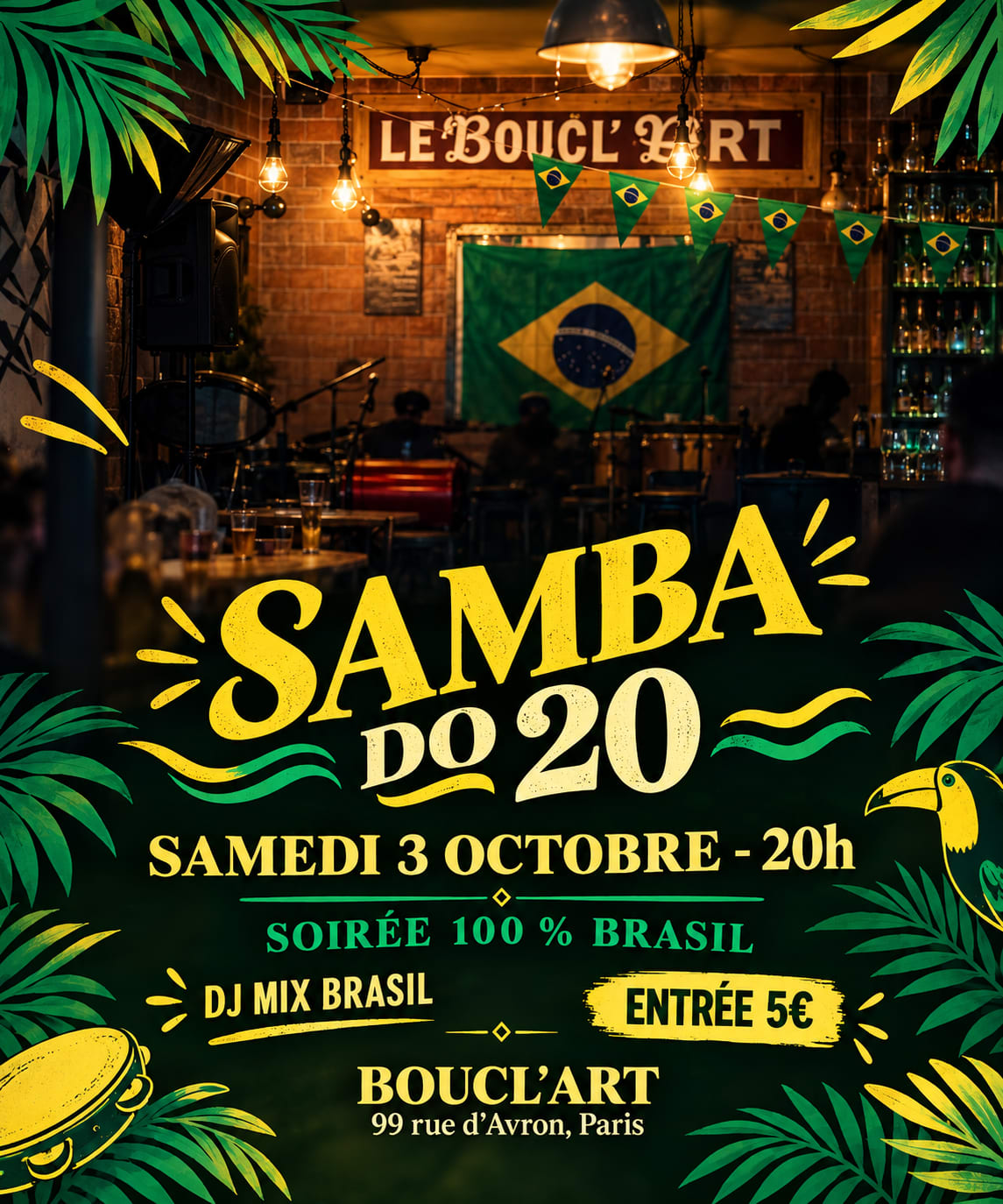 Soirée Brasil - Samba Do 20