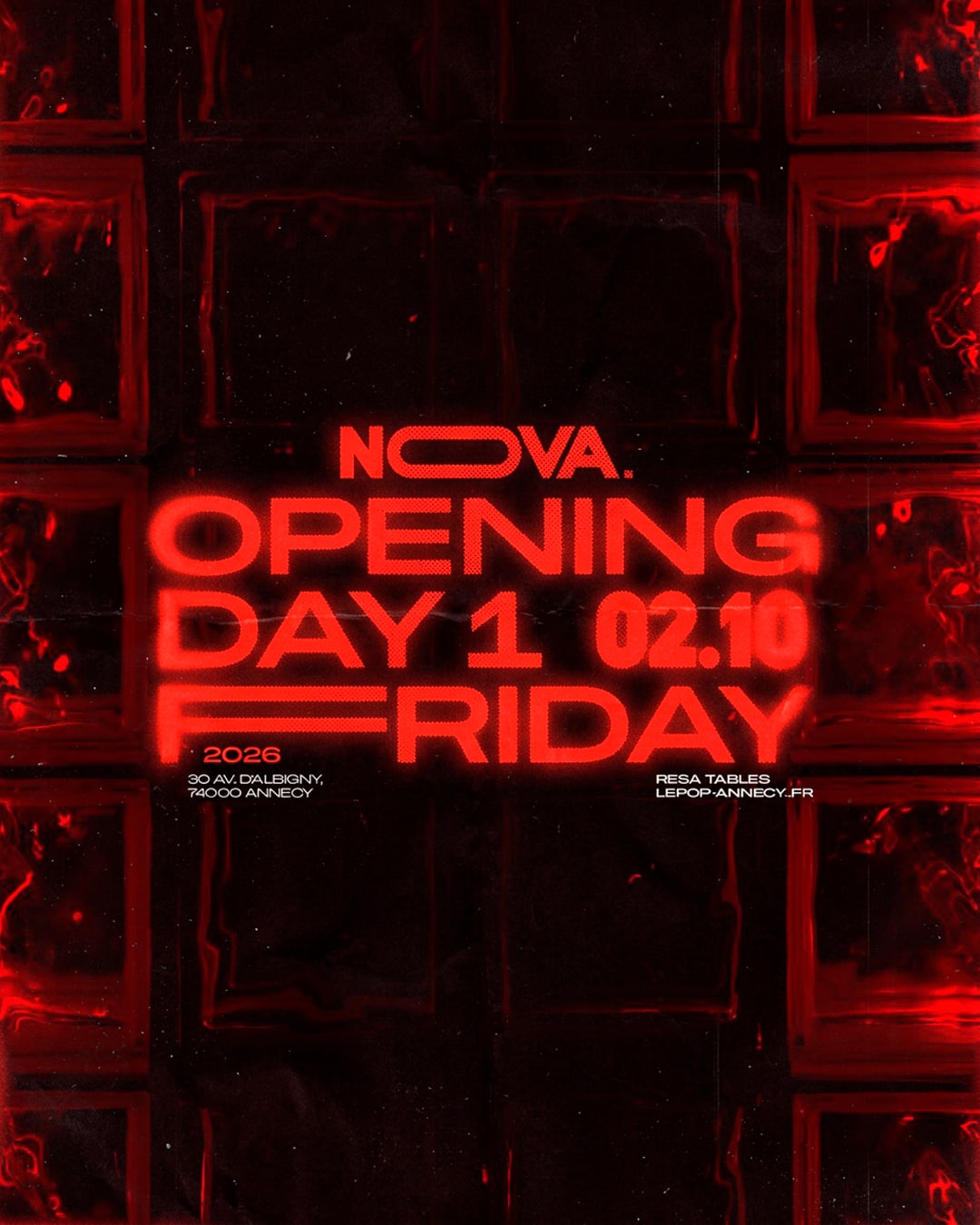 Nova - Friday Opening - Ven.02.Oct