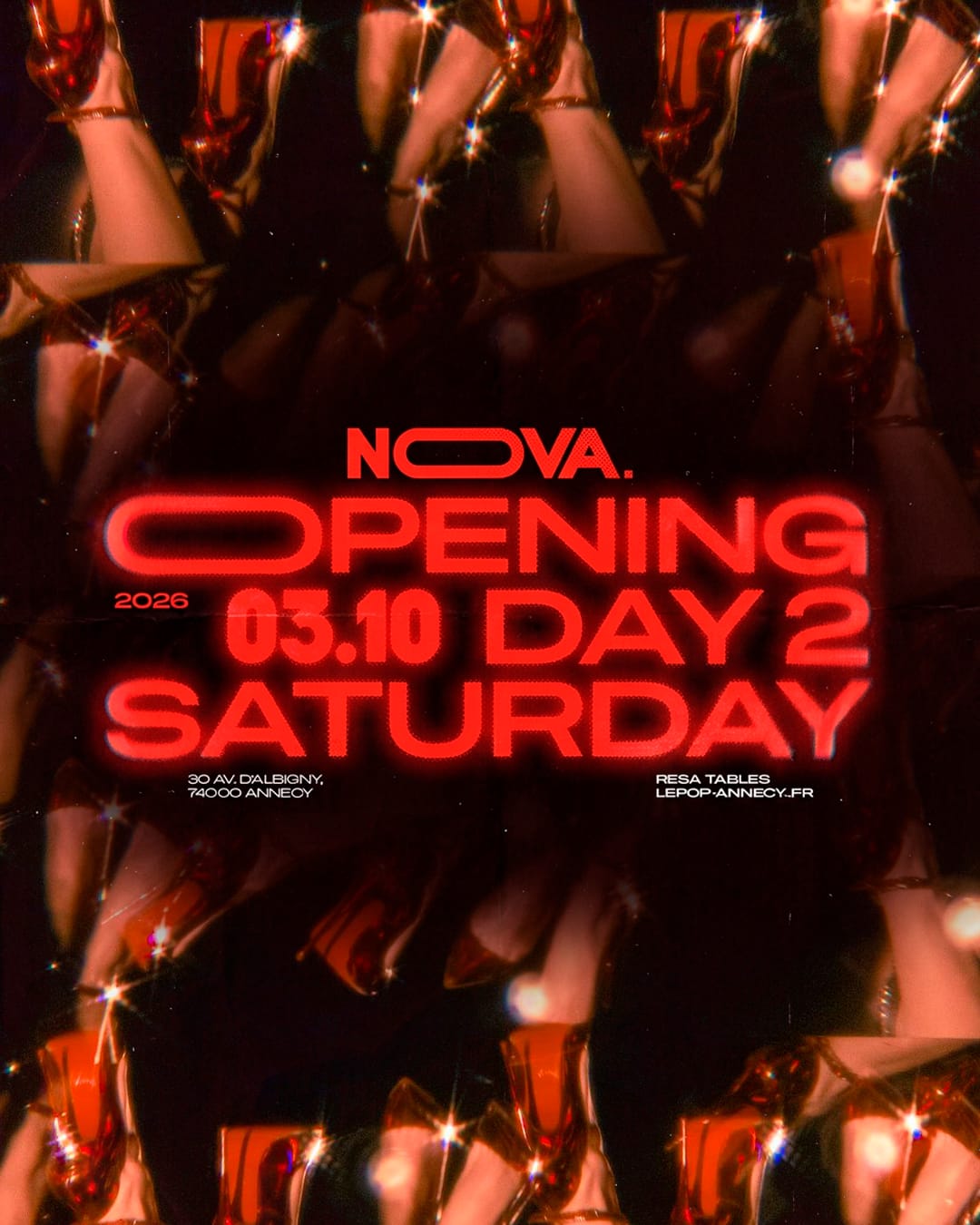 Nova - Saturday Opening - Sam.03.Oct