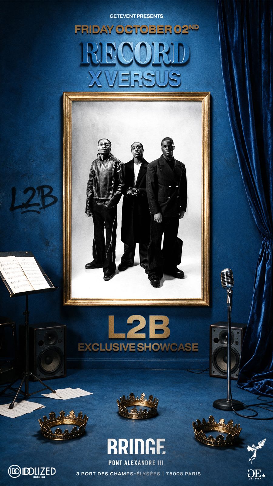 Record X Versus | L2b Live Performance | Bridge Club | 2.10