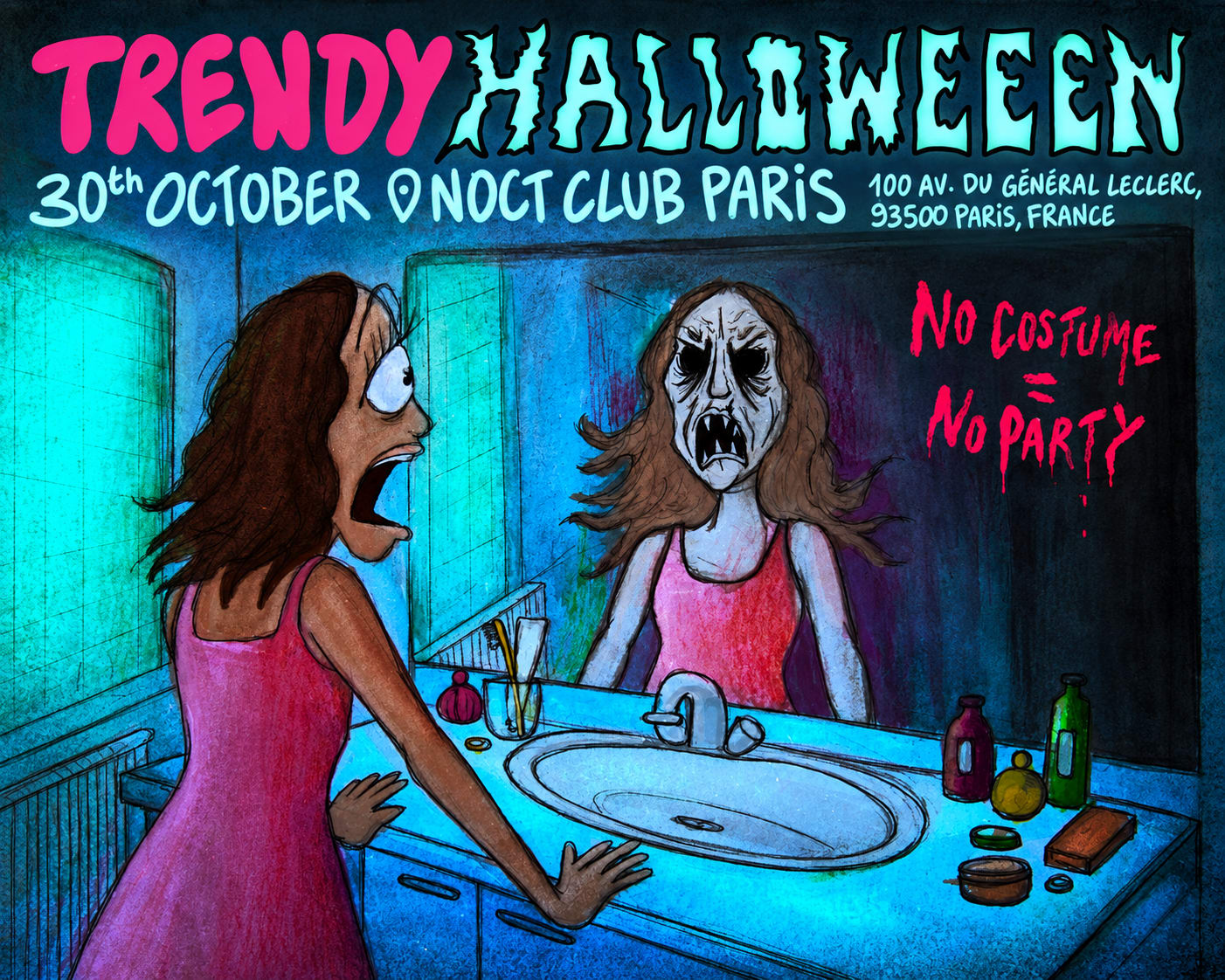 Trendy • Halloween Party • Noct Club Paris