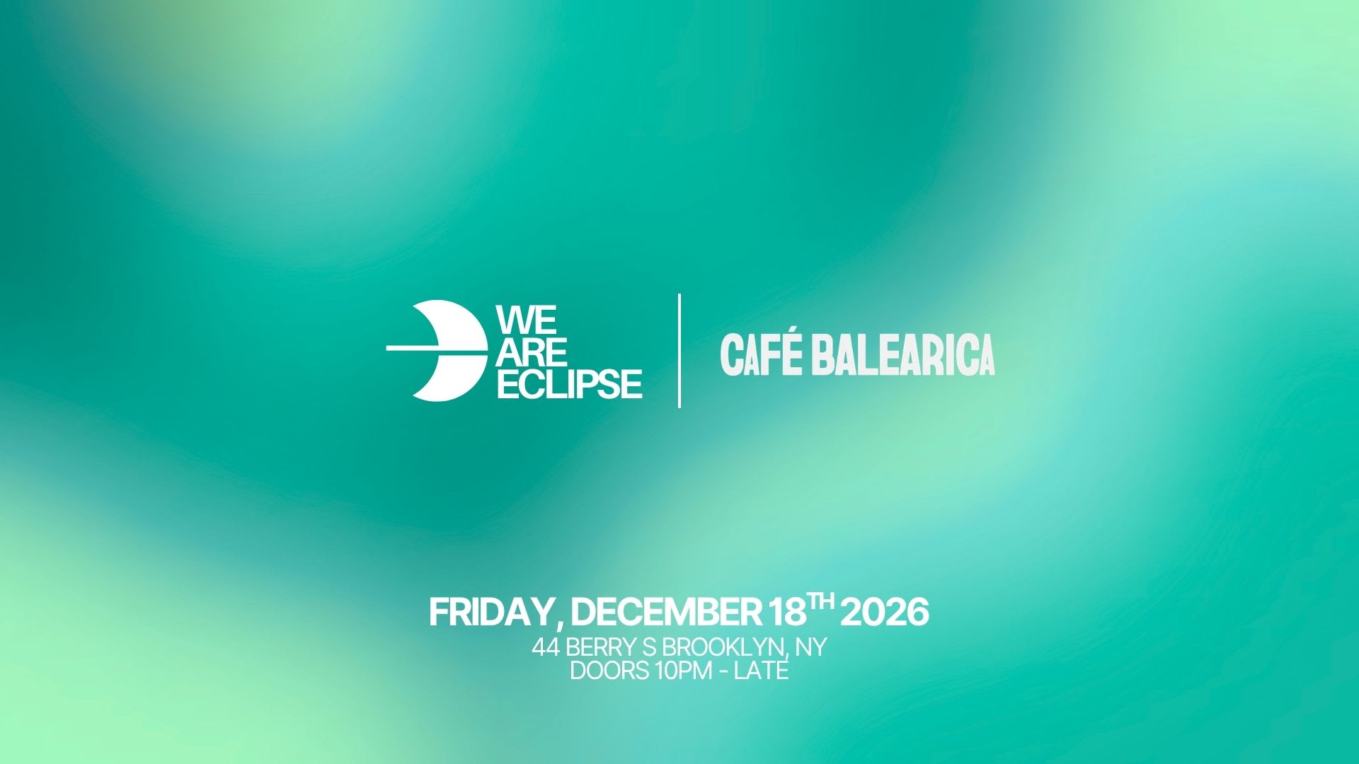 Wae At The Club: December Edition (Night Party)