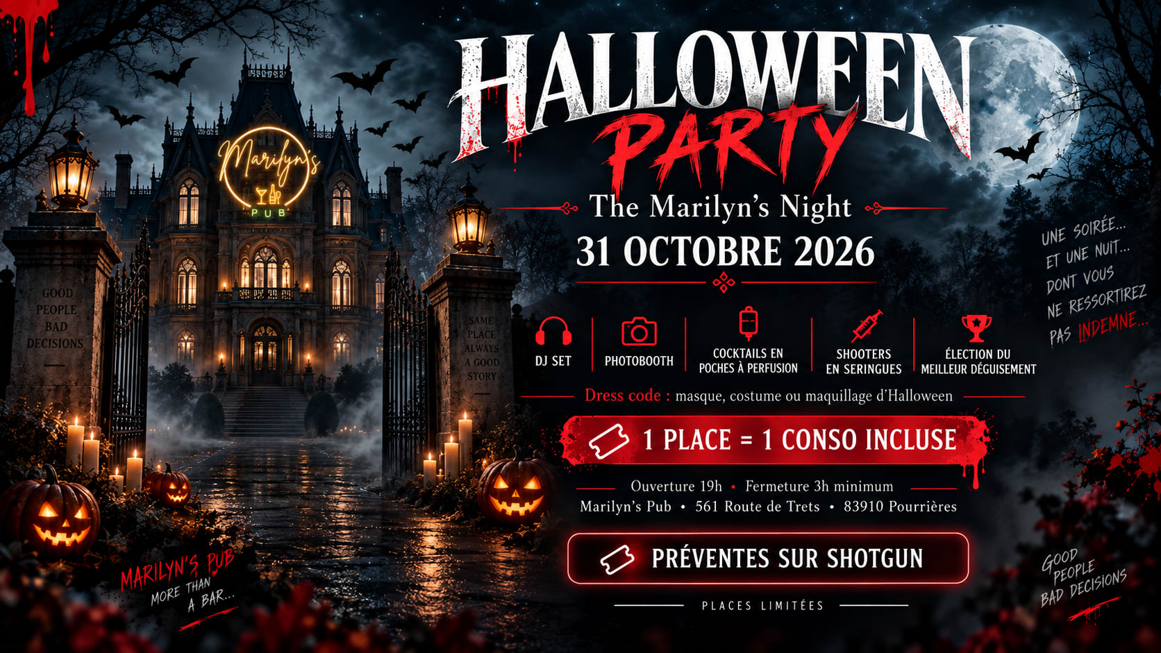 Halloween Night Marilyn’S