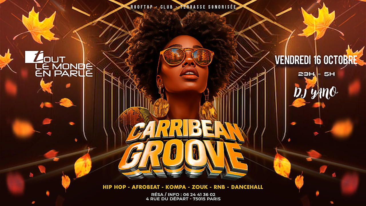 Soiree Caribbean Groove ,Club Terrasse Hiphop Afrob…