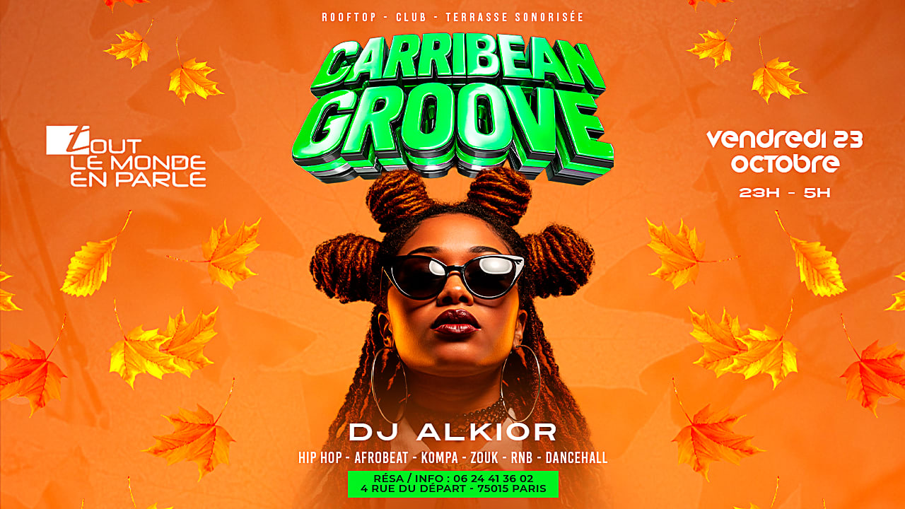 Soiree Caribbean Groove ,Club Terrasse Hiphop Afrob…