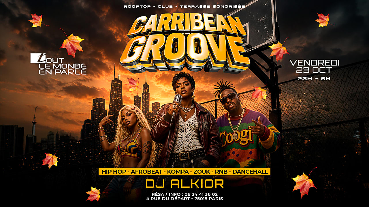 Soiree Caribbean Groove Open Air & Hiphop,Afrobeat