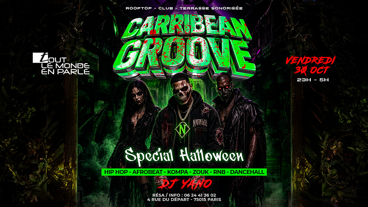 Caribbean Groove Speciale Halloween (Afterwork & Club