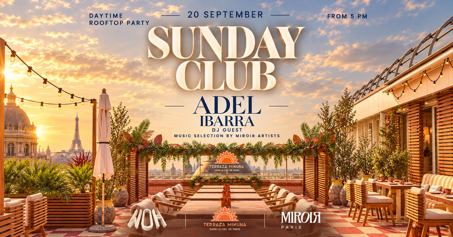 Sunday Club X Woh @ Terraza Mikuna 20/9