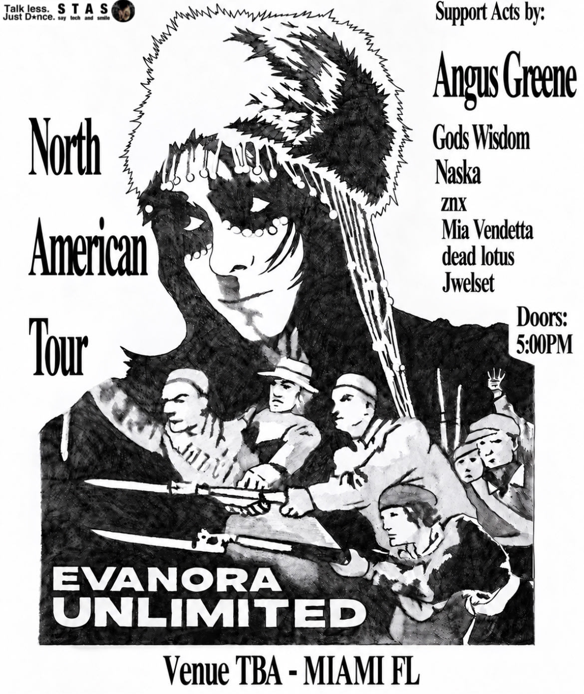 Evanora Unlimited North America Tour Miami Fl
