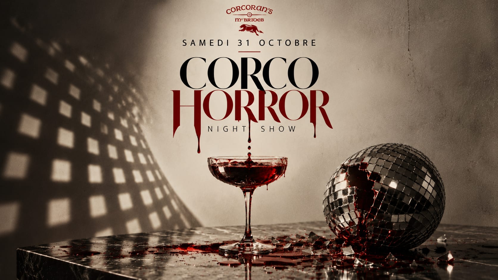 Corco Horror — Halloween Party Corcoran’S Sacré-Cœur