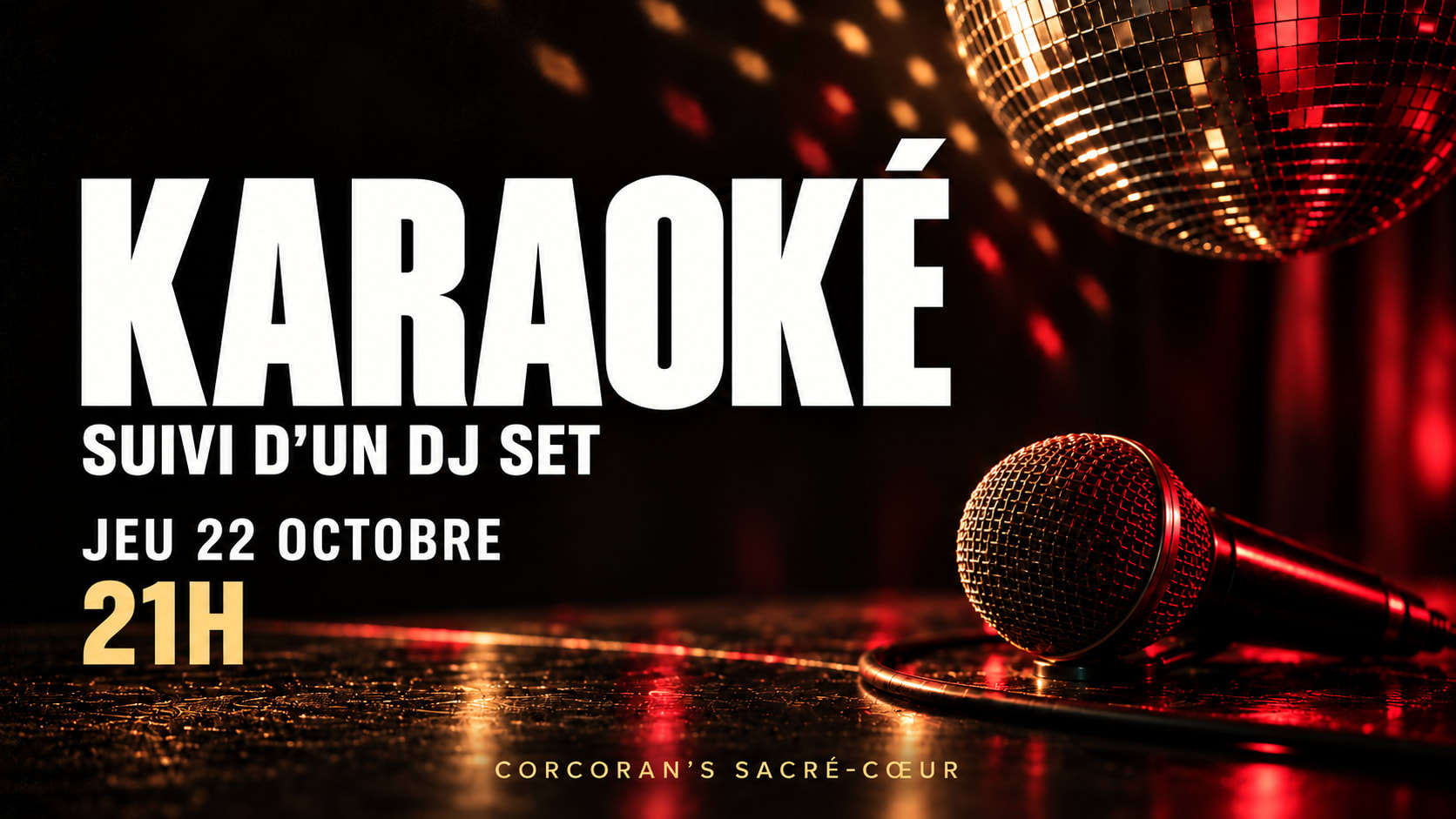 Karaoké & Dj Set - 22.10