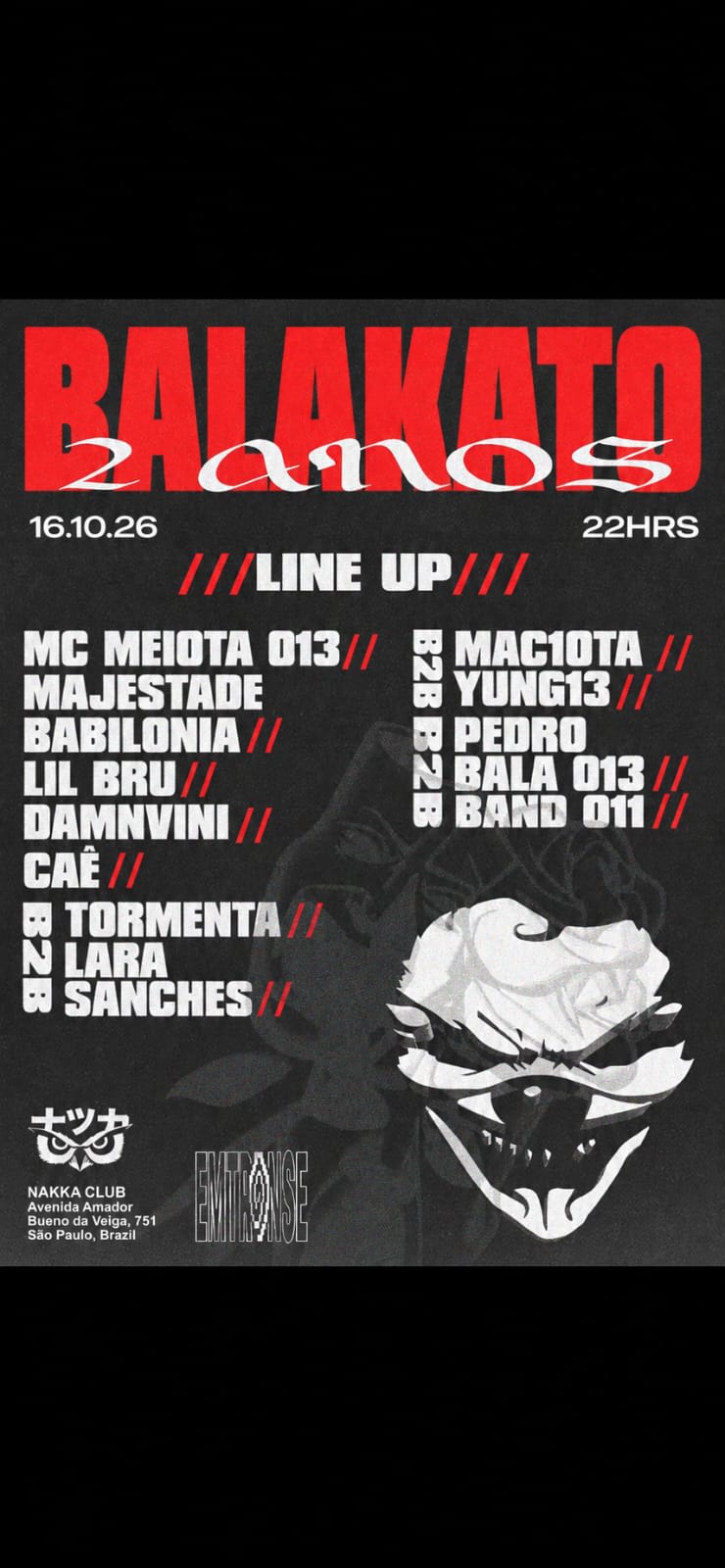 Balakato 2 Anos