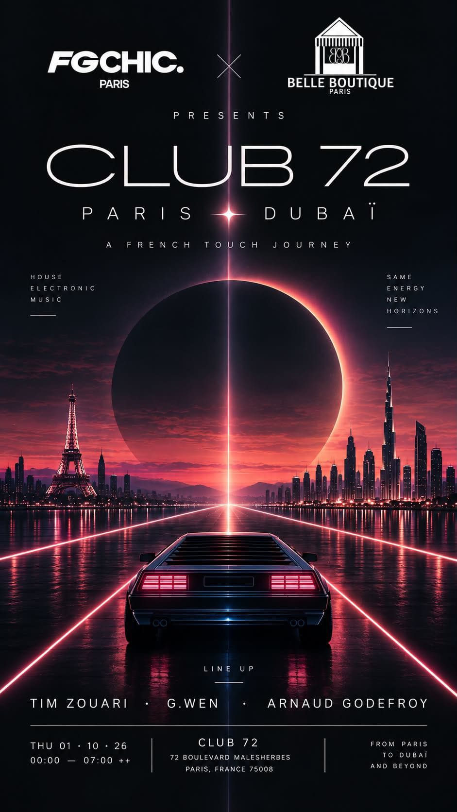 Paris X Dubaï @Club 72