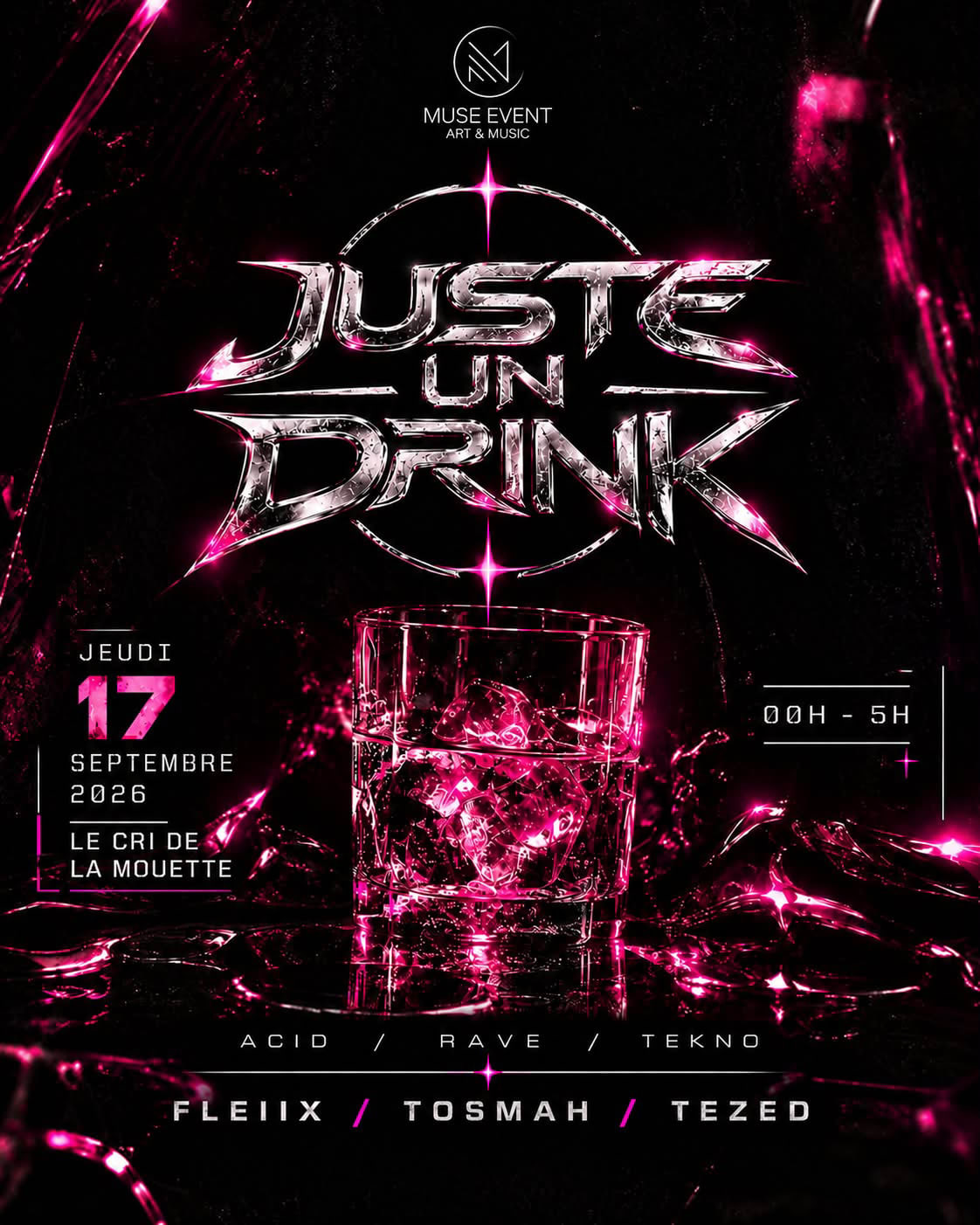 Just Un Drink _ Muse Event Art & Music