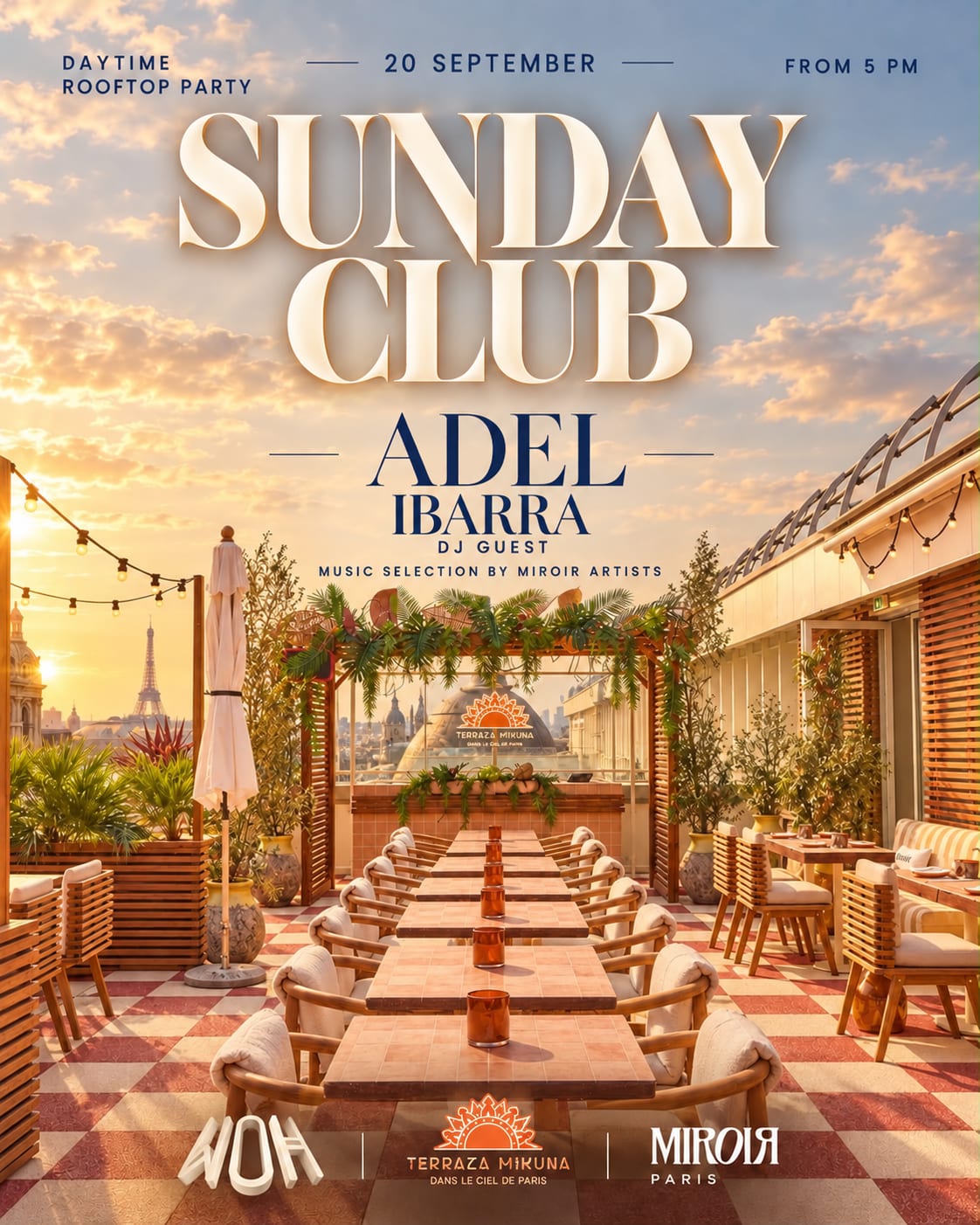Sunday Club X Woh @ Terraza Mikuna 20/9