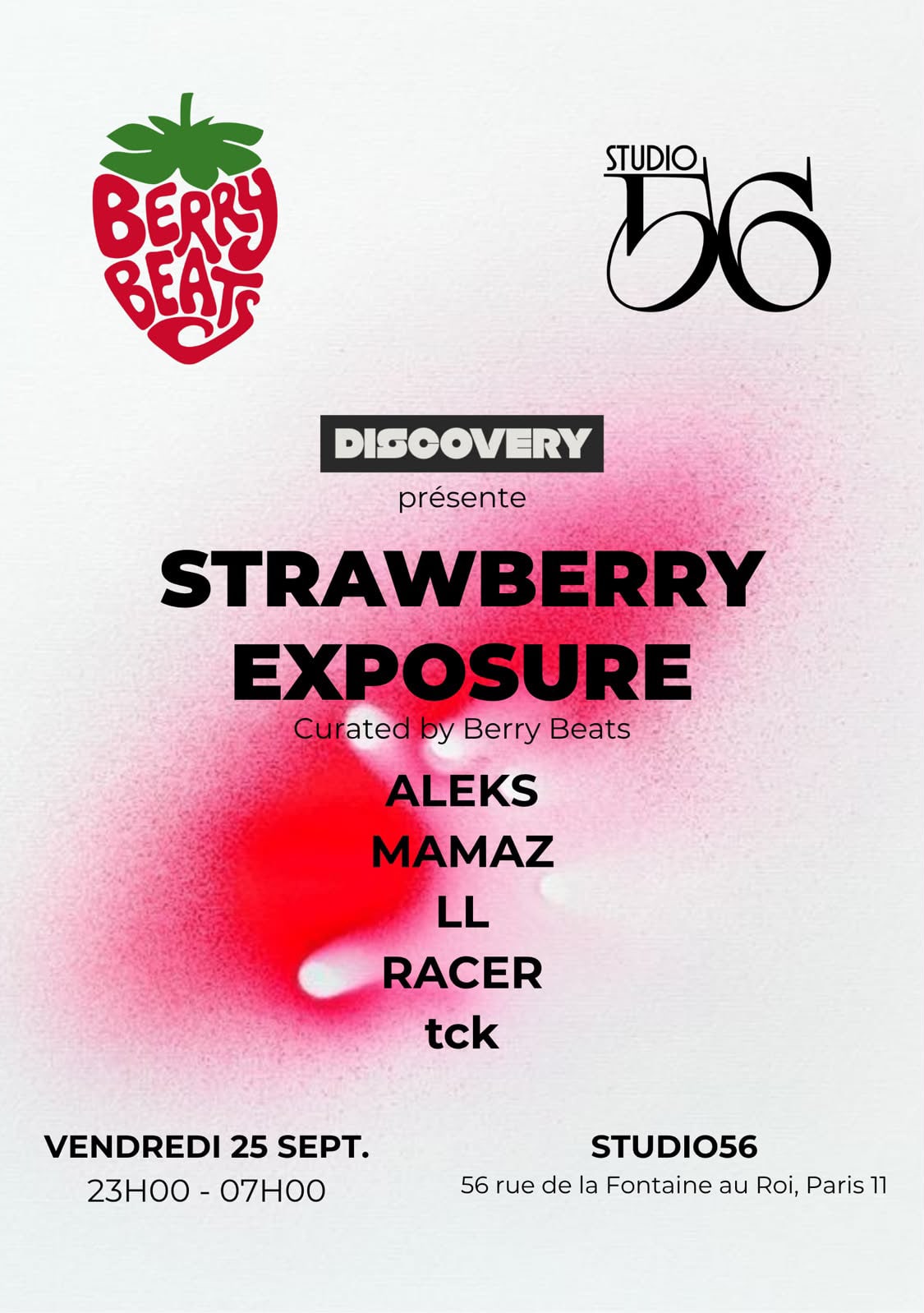 Discovery Présente : Strawberry Exposure By Berry Beats
