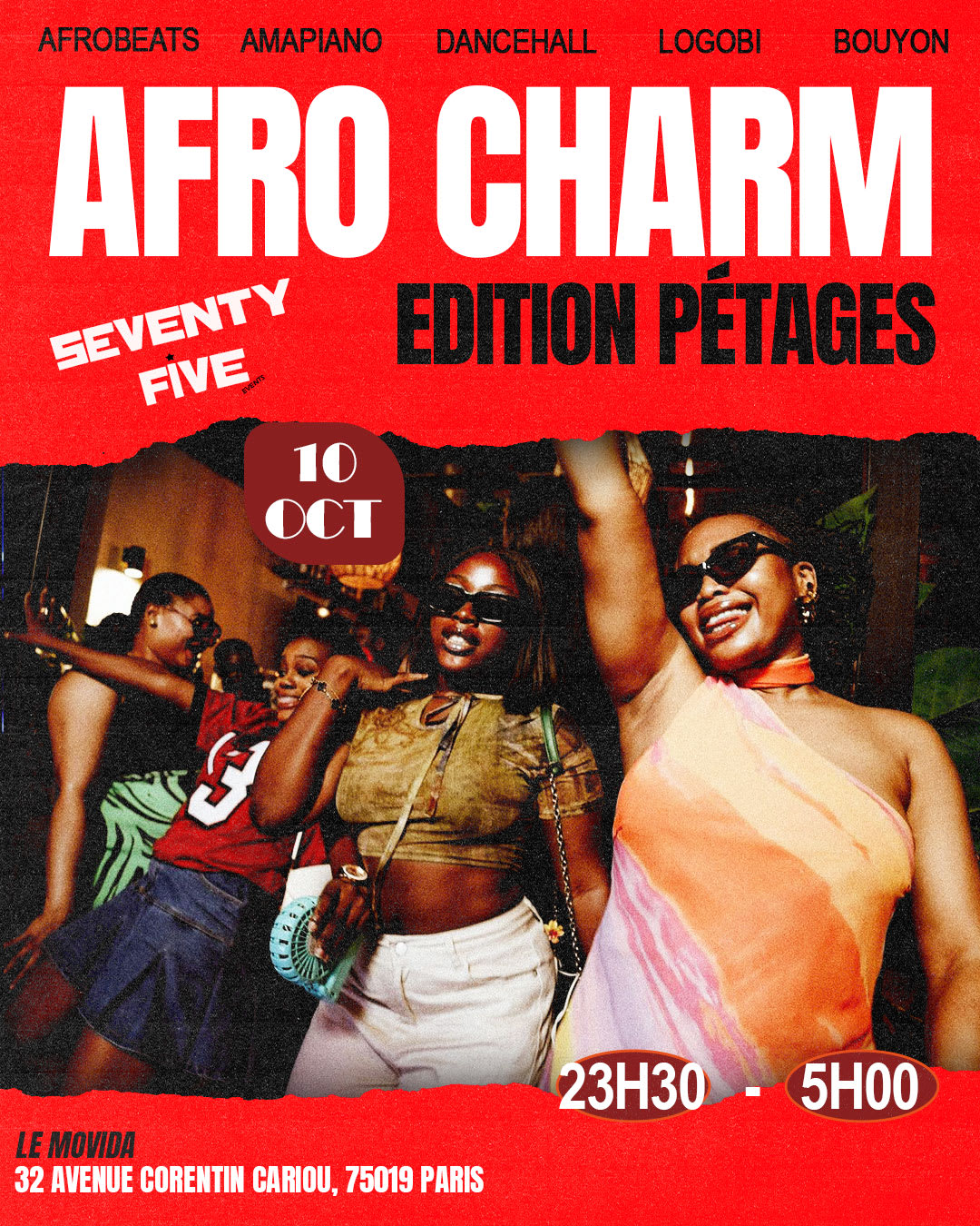 Afro Charm - Édition Pétages 🧨
