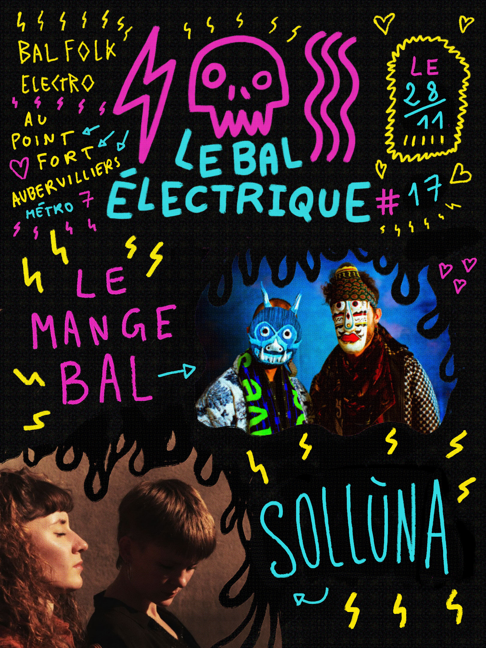 Le Bal Electrique #17 : Le Mange Bal · Sollùna