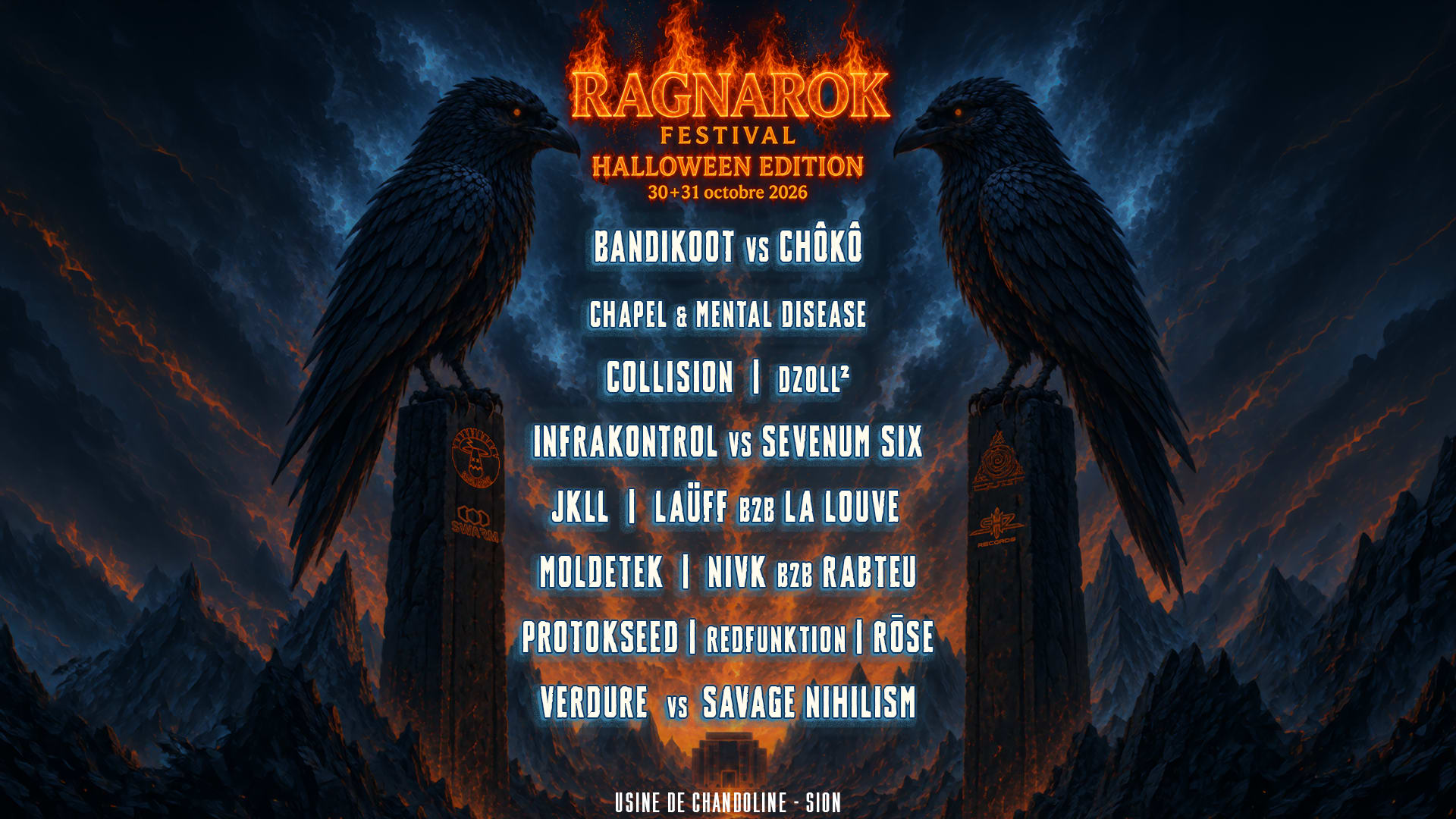 Ragnarok Festival 2026 Halloween Édition