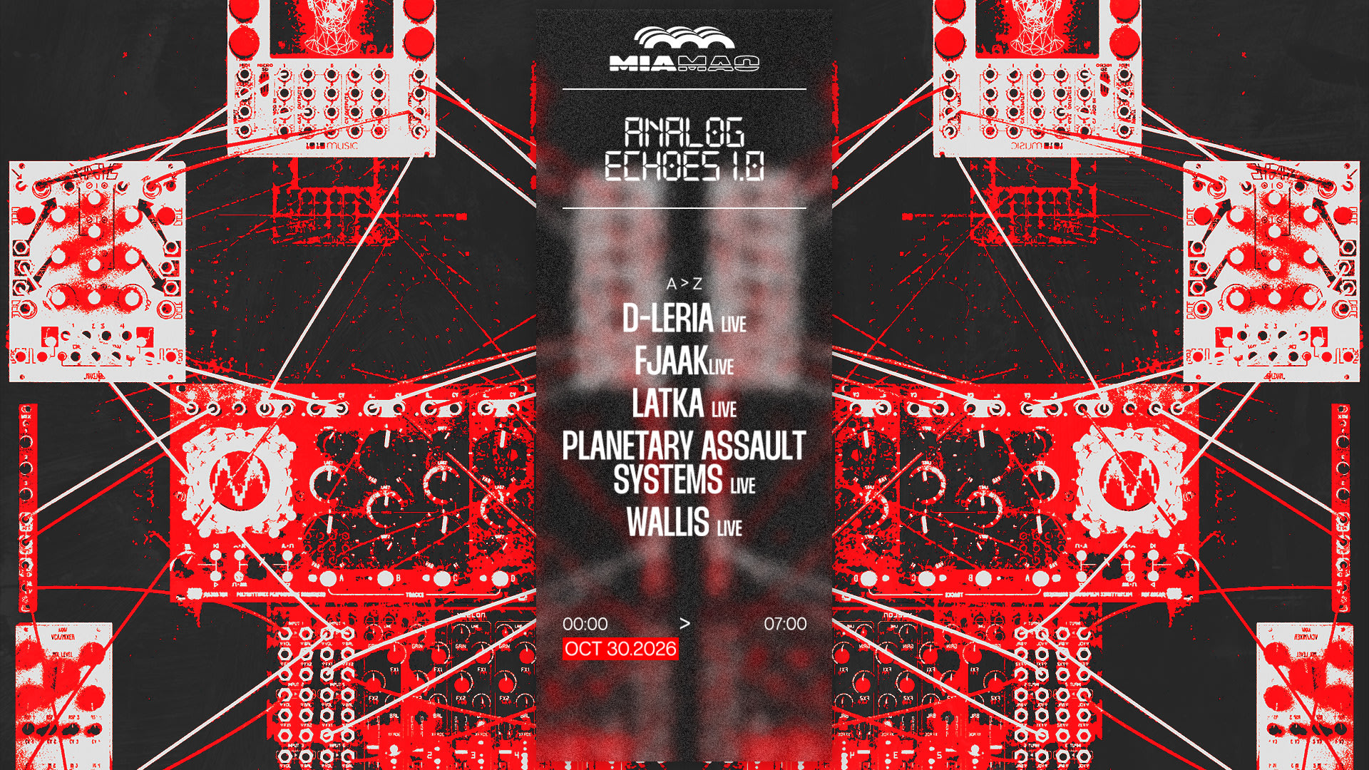 Analog Echoes 1.0 : Planetary Assault Systems, Fjaak & More
