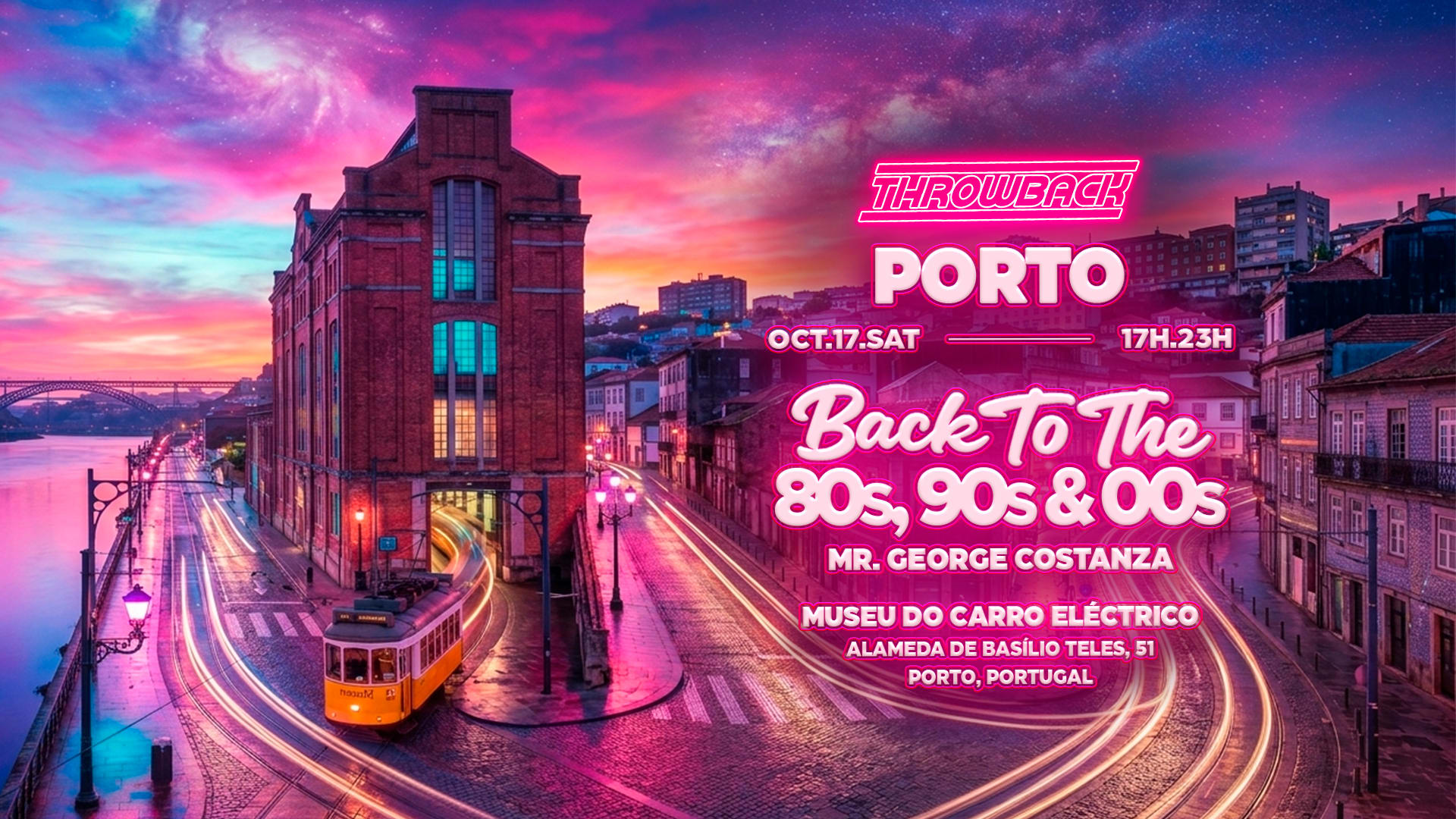 Throwback Porto - 80s, 90s & 00s - Museu Do Carro Eléctrico