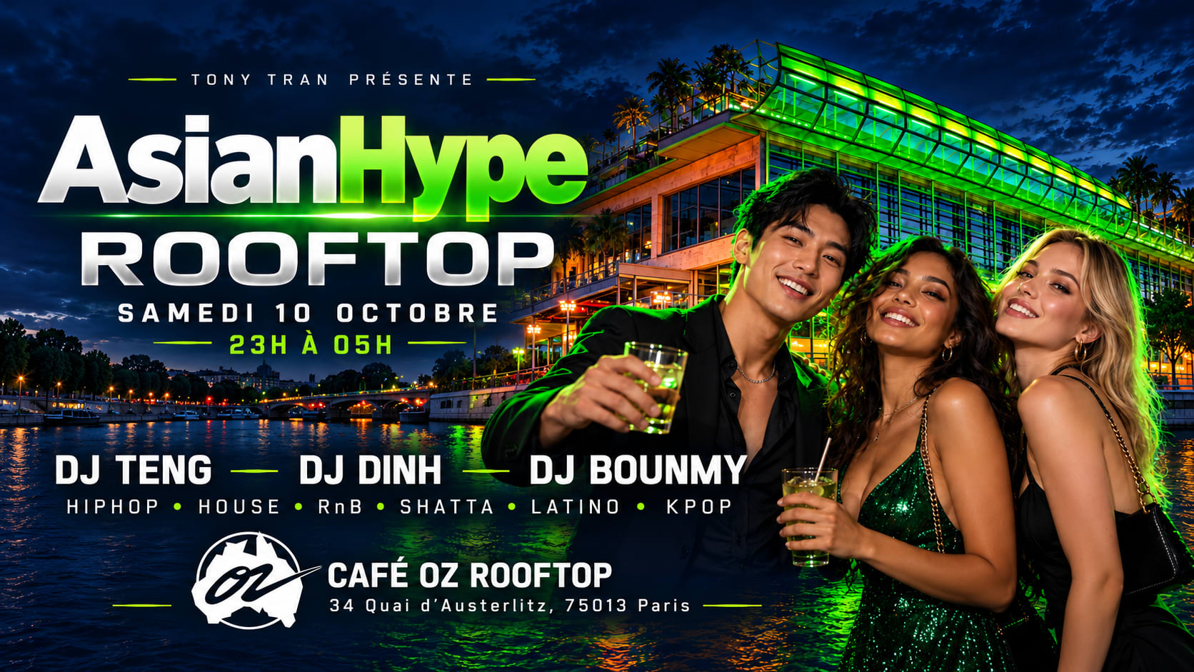 Asianhype X Café Oz Rooftop