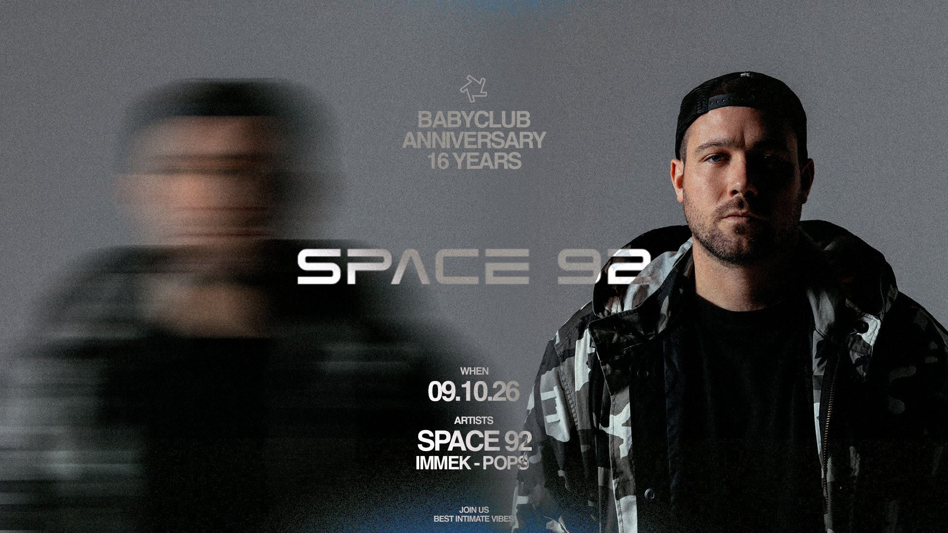 Baby Anniversary 16 Years : Space 92 + Immek & Pops