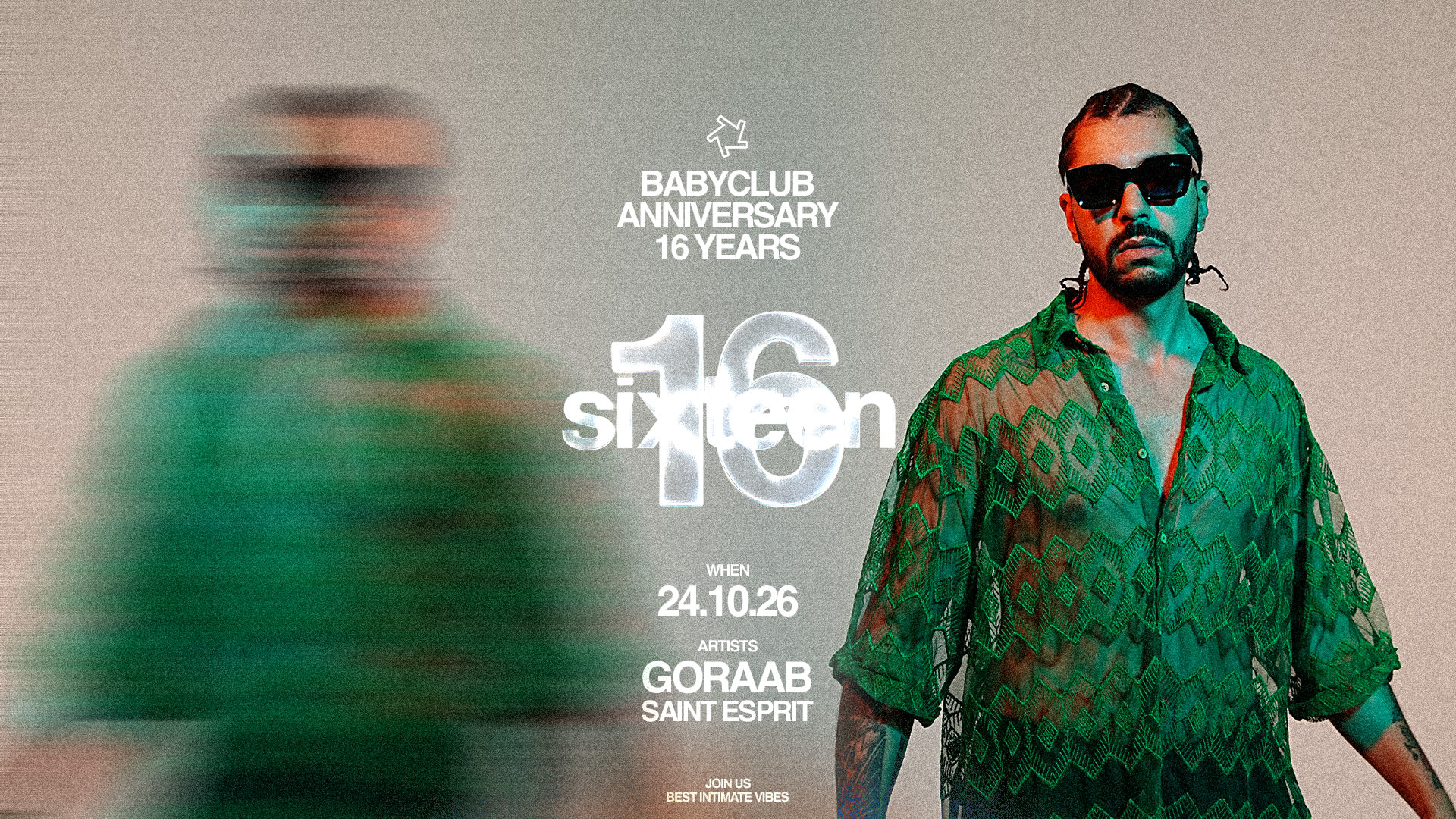 Baby Anniversary 16 Years : Goraab + Saint Esprit