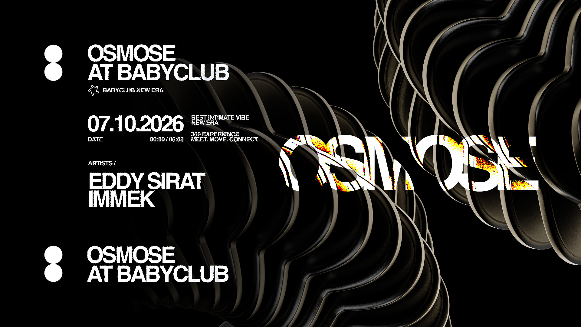 Osmose : Eddy Sirat + Immek