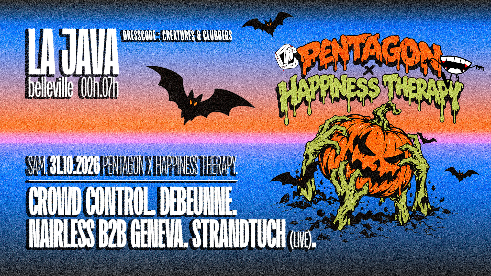 Pentagon X Happiness Therapy : Halloween Edition