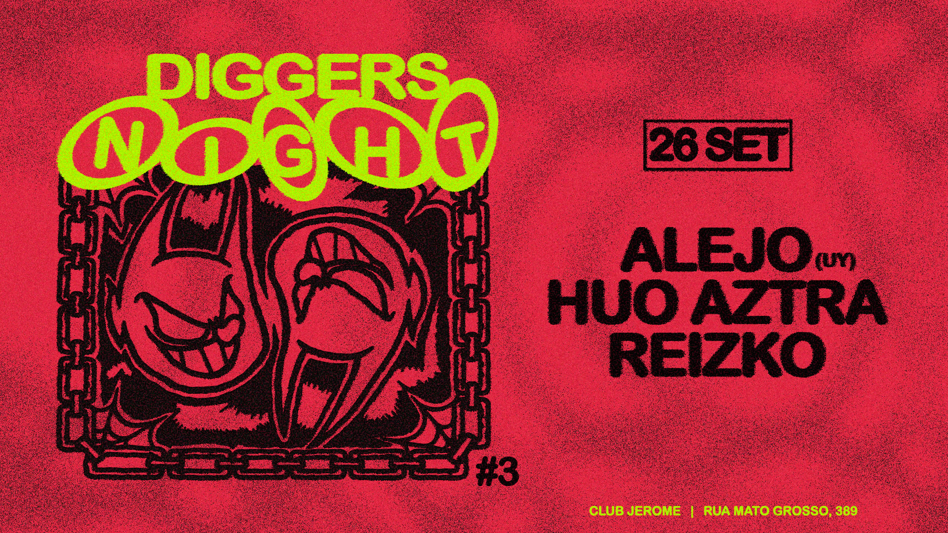 Diggers Night #003 - Club Jerome
