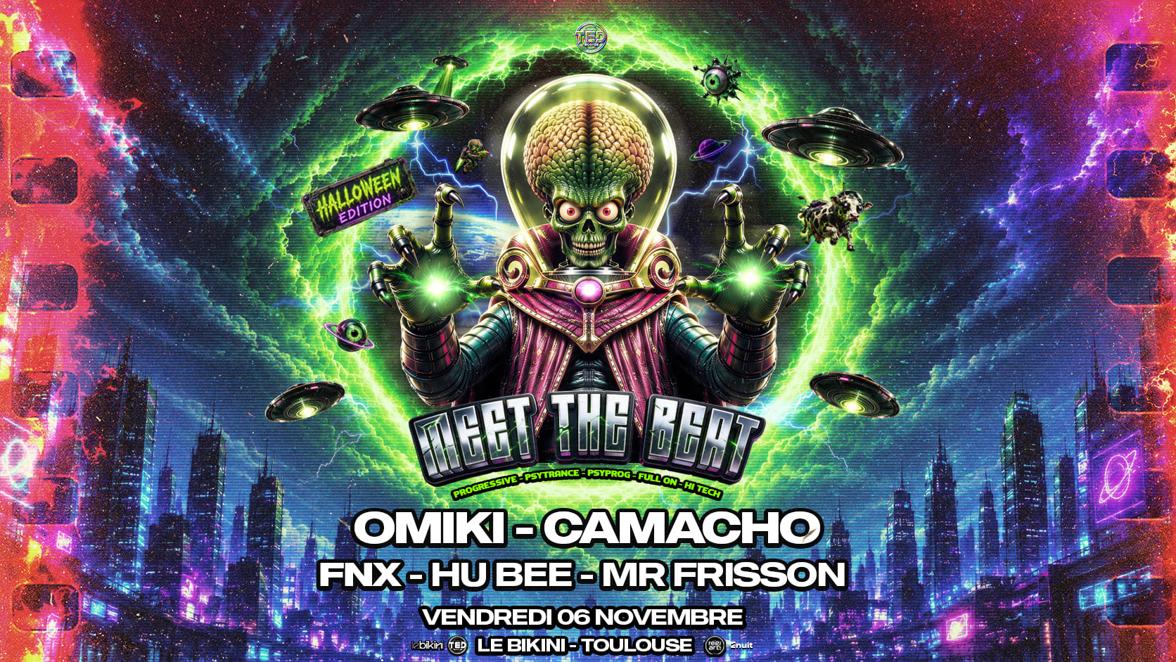 Meet The Beat W. Omiki - Camacho - Fnx - Hu Bee - Mr Frisson