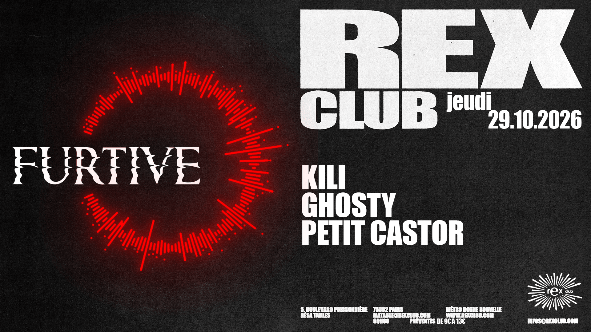 Furtive: Kili, Ghosty, Petit Castor