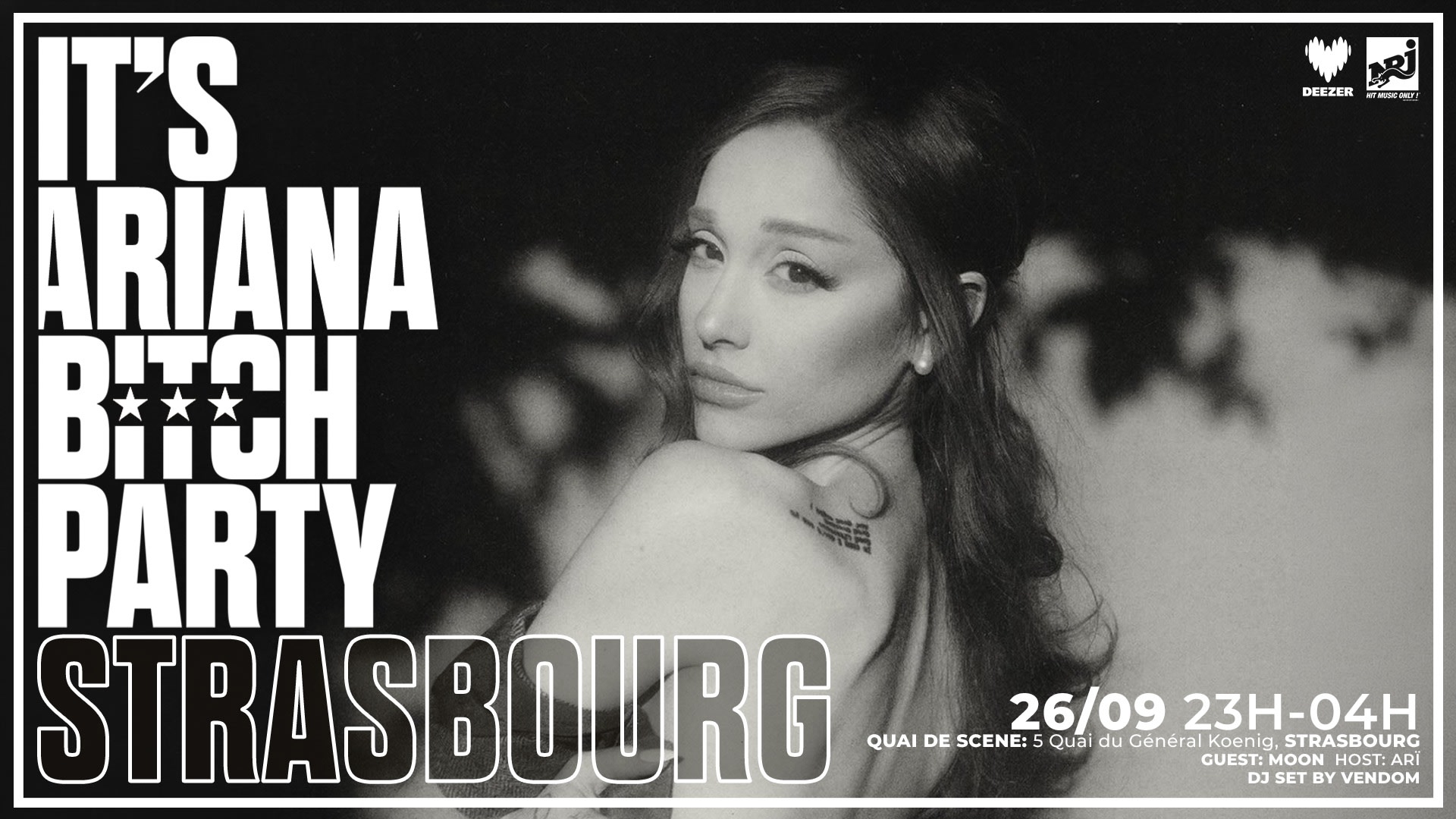 It's Ariana Bitch Party Strasbourg Avec Moon
