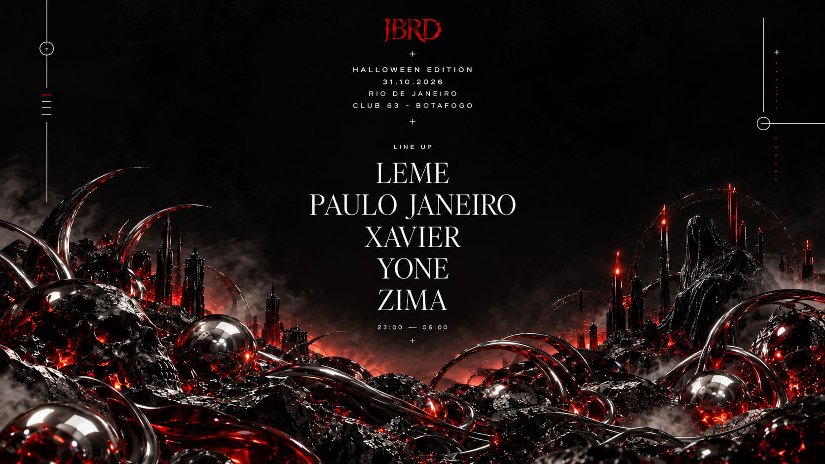 Ibrd : Hard Techno Chegou No Rio