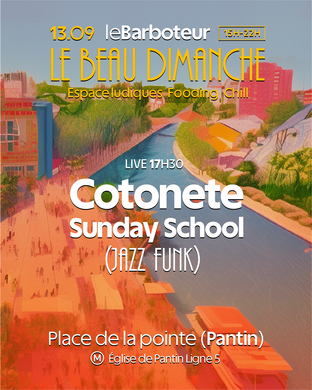 Cotonete - Sunday School (Live): Le Beau Dimanche